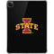 Iowa State University Primary Logo Black iPad Pro 11in (2024) Clear Case