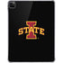 Iowa State University Primary Logo Black iPad Pro 11in (2024) Clear Case