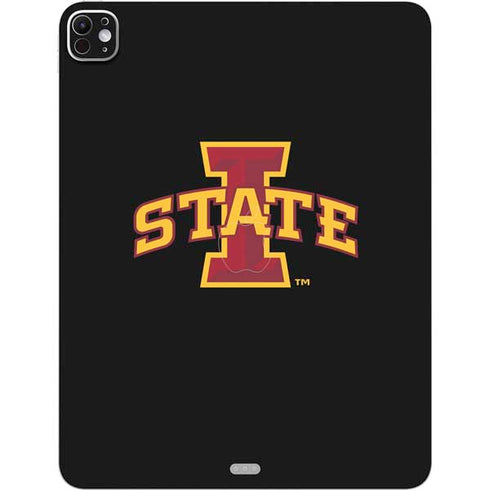 Iowa State University Primary Logo Black iPad Pro 13in M4 (2024) Skin