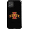 Iowa State University Primary Logo Black iPhone 11 Impact Case