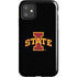 Iowa State University Primary Logo Black iPhone 11 Impact Case