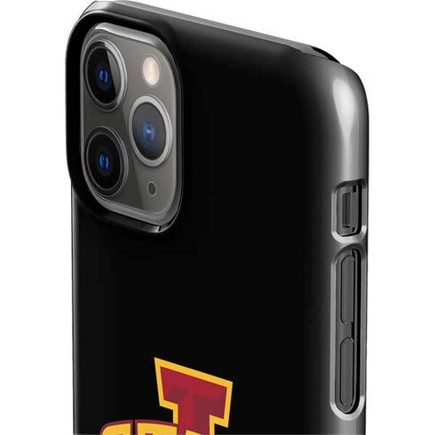Iowa State University Primary Logo Black iPhone 11 Pro Lite Case
