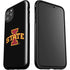Iowa State University Primary Logo Black iPhone 11 Pro Max Impact Case