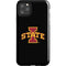 Iowa State University Primary Logo Black iPhone 11 Pro Max Impact Case