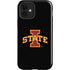Iowa State University Primary Logo Black iPhone 12 Impact Case