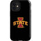 Iowa State University Primary Logo Black iPhone 12 Mini Impact Case