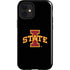 Iowa State University Primary Logo Black iPhone 12 Mini Impact Case