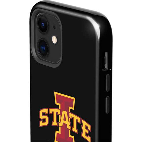 Iowa State University Primary Logo Black iPhone 12 Mini Impact Case