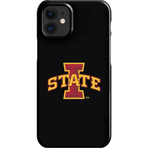 Iowa State University Primary Logo Black iPhone 12 Mini Lite Case