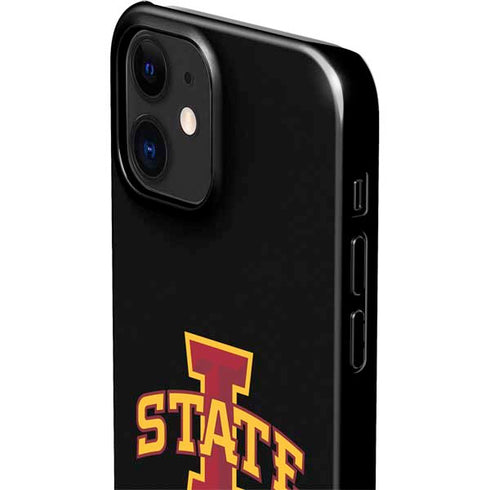 Iowa State University Primary Logo Black iPhone 12 Mini Lite Case