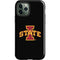 Iowa State University Primary Logo Black iPhone 12 Pro Impact Case