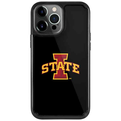 Iowa State University Primary Logo Black iPhone Cases