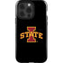 Iowa State University Primary Logo Black iPhone 13 Pro Impact Case