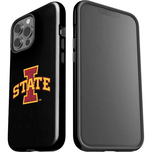 Iowa State University Primary Logo Black iPhone 13 Pro Max Impact Case