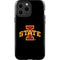 Iowa State University Primary Logo Black iPhone 13 Pro Max Impact Case