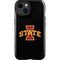 Iowa State University Primary Logo Black iPhone 14 Plus Impact Case