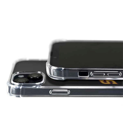 Iowa State University Primary Logo Black iPhone 14 Plus MagSafe Case