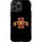 Iowa State University Primary Logo Black iPhone 14 Pro Max Impact Case