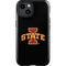 Iowa State University Primary Logo Black iPhone 15 Impact Case