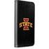 Iowa State University Primary Logo Black iPhone 15 Plus Folio Case