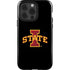 Iowa State University Primary Logo Black iPhone 15 Pro Impact Case