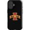 Iowa State University Primary Logo Black iPhone 16 Impact Case
