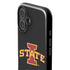 Iowa State University Primary Logo Black iPhone 16 Impact Case