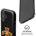 Iowa State University Primary Logo Black iPhone 16 Magsafe Impact Case