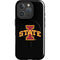 Iowa State University Primary Logo Black iPhone 16 Pro Magsafe Impact Case