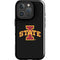 Iowa State University Primary Logo Black iPhone 16 Pro Max Impact Case