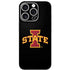 Iowa State University Primary Logo Black iPhone 16 Pro Skin