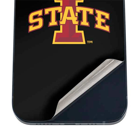 Iowa State University Primary Logo Black iPhone 16 Skin