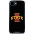 Iowa State University Primary Logo Black iPhone 16e Clear Case