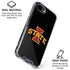 Iowa State University Primary Logo Black iPhone 16e Clear Case