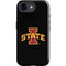Iowa State University Primary Logo Black iPhone 16e Impact Case