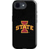 Iowa State University Primary Logo Black iPhone 16e Impact Case