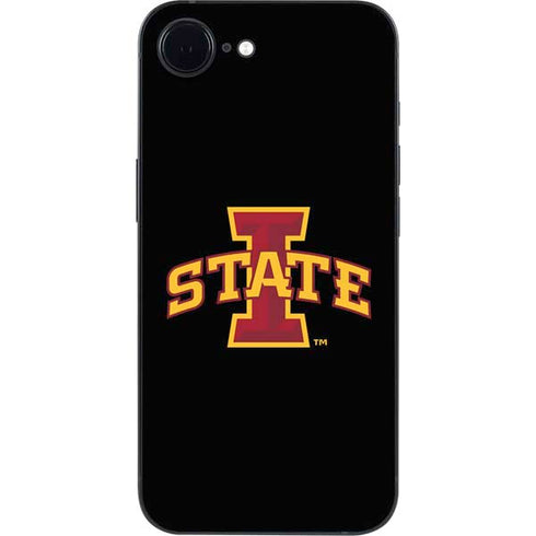 Iowa State University Primary Logo Black iPhone 16e Skin