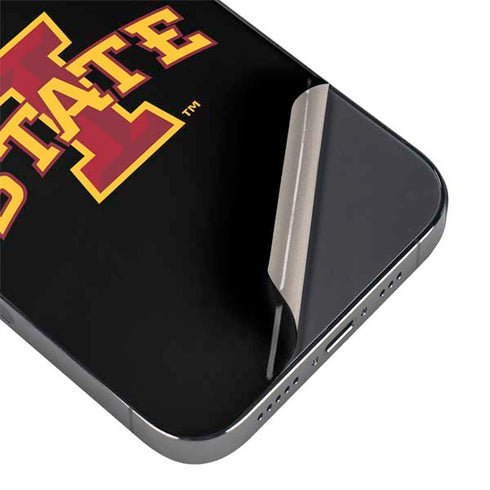 Iowa State University Primary Logo Black iPhone 16e Skin