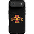 Iowa State University Primary Logo Black iPhone 17 Air Impact Case