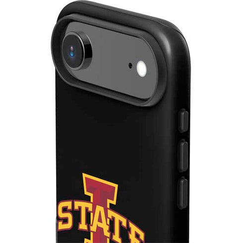 Iowa State University Primary Logo Black iPhone 17 Air Impact Case