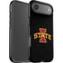 Iowa State University Primary Logo Black iPhone 17 Air Impact Case