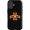 Iowa State University Primary Logo Black iPhone 17 Impact Case