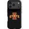 Iowa State University Primary Logo Black iPhone 17 Pro Impact Case