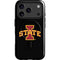 Iowa State University Primary Logo Black iPhone 17 Pro Magsafe Impact Case