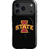 Iowa State University Primary Logo Black iPhone 17 Pro Magsafe Impact Case