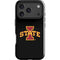 Iowa State University Primary Logo Black iPhone 17 Pro Max Impact Case