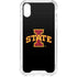 Iowa State University Primary Logo Black iPhone XS Clear Case