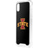 Iowa State University Primary Logo Black iPhone XS Clear Case