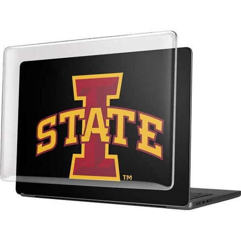Iowa State University Primary Logo Black MacBook Pro 14in (2021-24) Case plus Skin