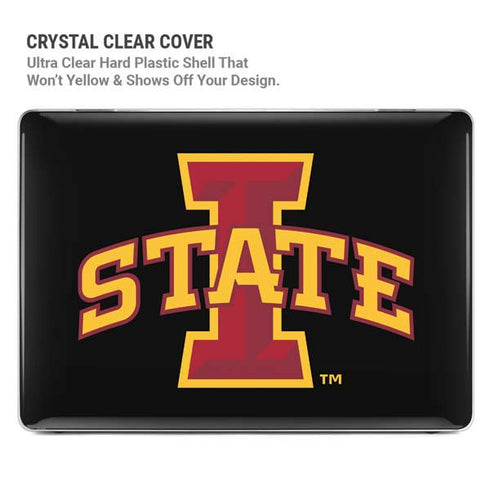 Iowa State University Primary Logo Black MacBook Pro 14in (2021-24) Case plus Skin